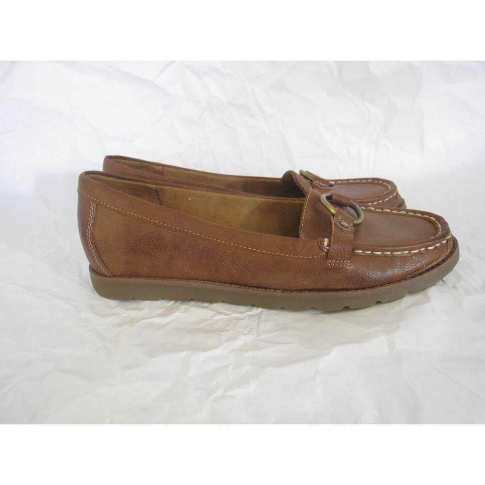 Women's Natural Soul‎ All Thru Comfort Loafter Size 8M (A9)